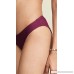 PilyQ Women's Ruched Bikini Bottoms Vino B07NZ6JDM4